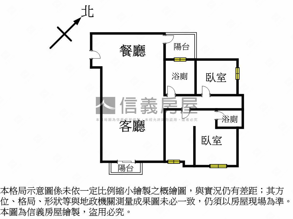 烏日美二房附平面車位房屋室內格局與周邊環境