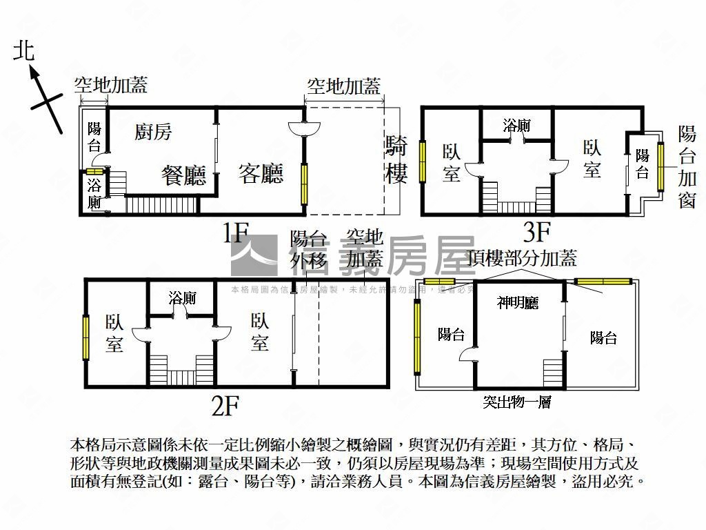 清水臨路透天房屋室內格局與周邊環境