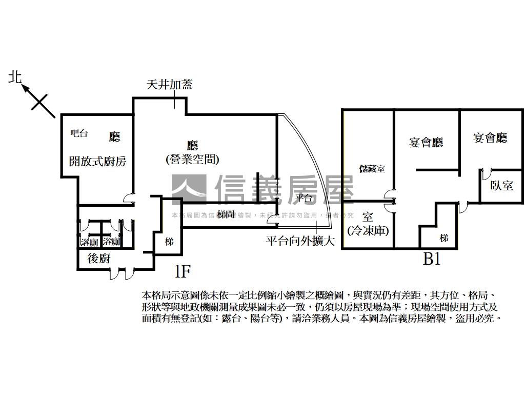 信安人潮店面房屋室內格局與周邊環境