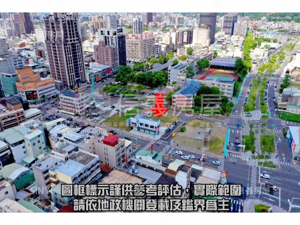 中華建國鳳北段住５土地１房屋室內格局與周邊環境