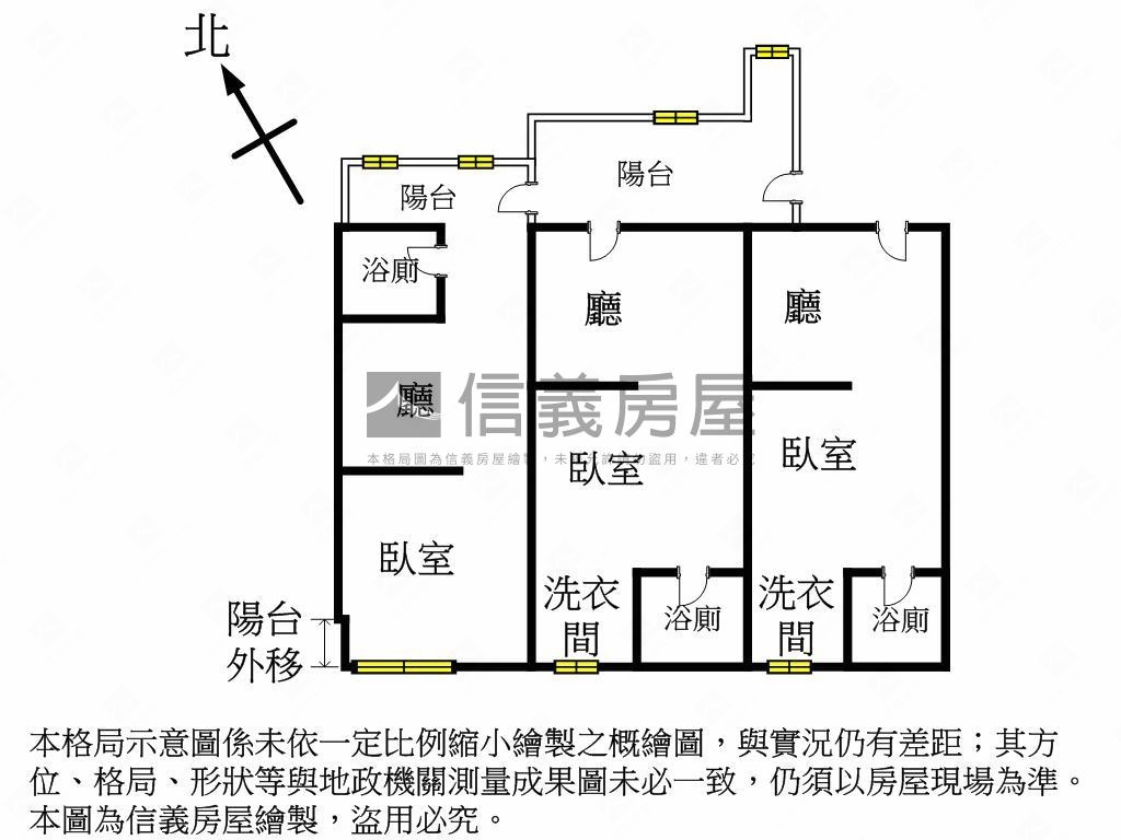 近世貿收租美寓房屋室內格局與周邊環境