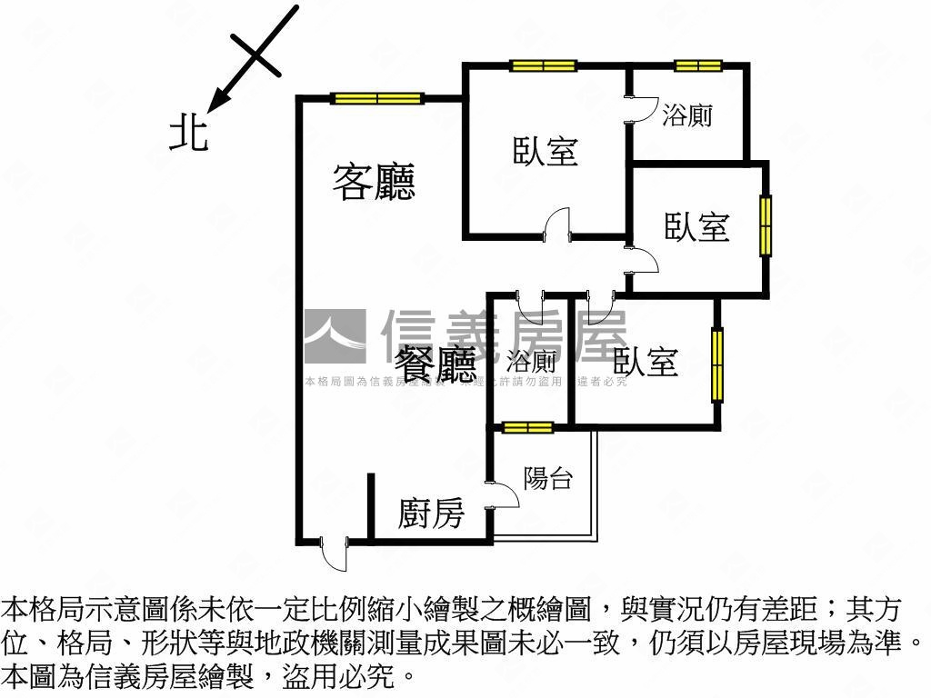 全新西屯匯高樓三房平車房屋室內格局與周邊環境