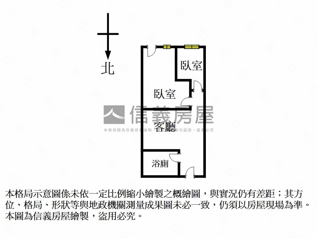 新青安高樓層近捷運正兩房房屋室內格局與周邊環境