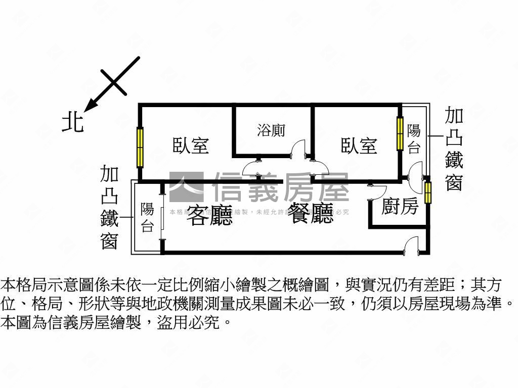 東方巴黎美美兩房房屋室內格局與周邊環境