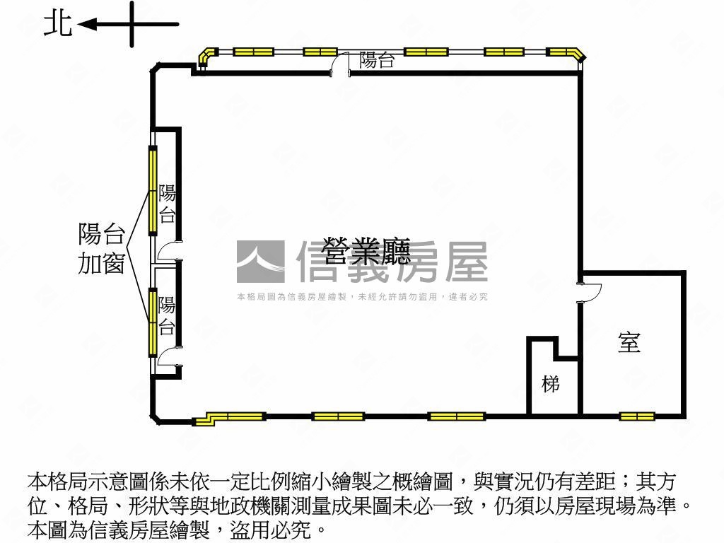 復北金融商圈★潛力店辦房屋室內格局與周邊環境
