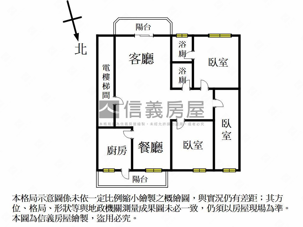 忠勇新城採光三房美宅房屋室內格局與周邊環境