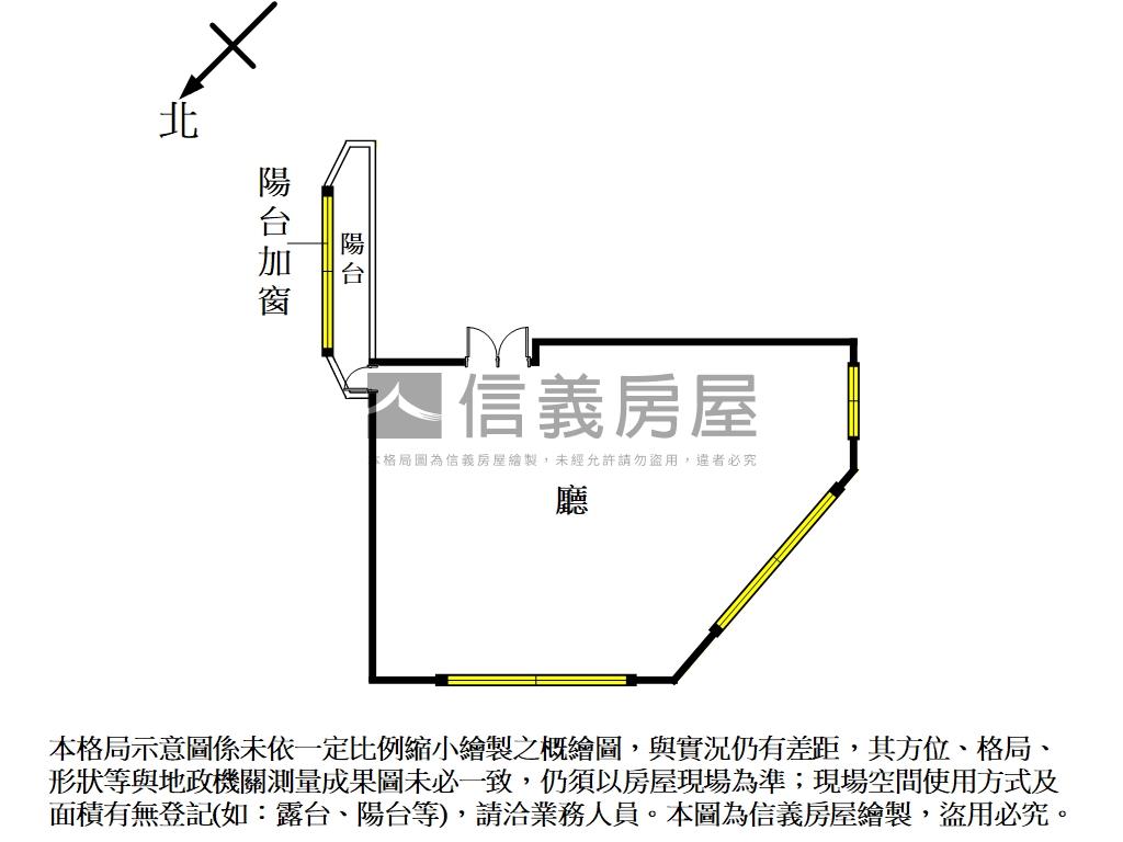 專任世貿帷幕角間商辦房屋室內格局與周邊環境