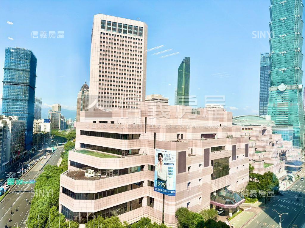 專任世貿帷幕角間商辦房屋室內格局與周邊環境