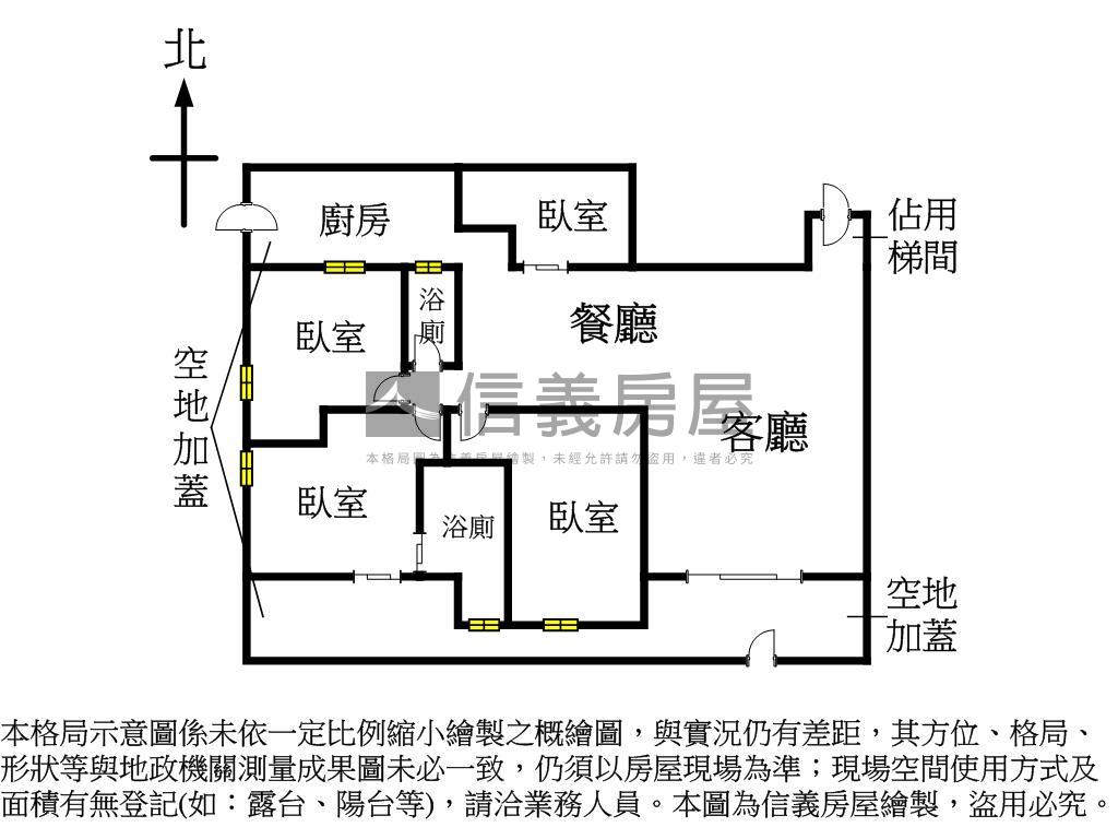 綠意盎然北投一樓公寓房屋室內格局與周邊環境