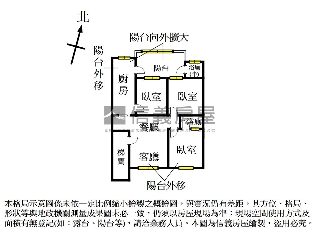 木新河濱稀有好屋房屋室內格局與周邊環境