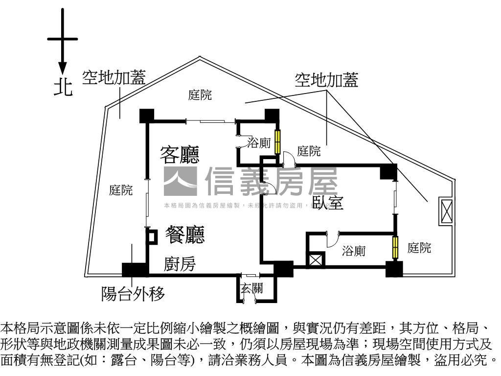 森美庭院＊經典奢華一樓房屋室內格局與周邊環境