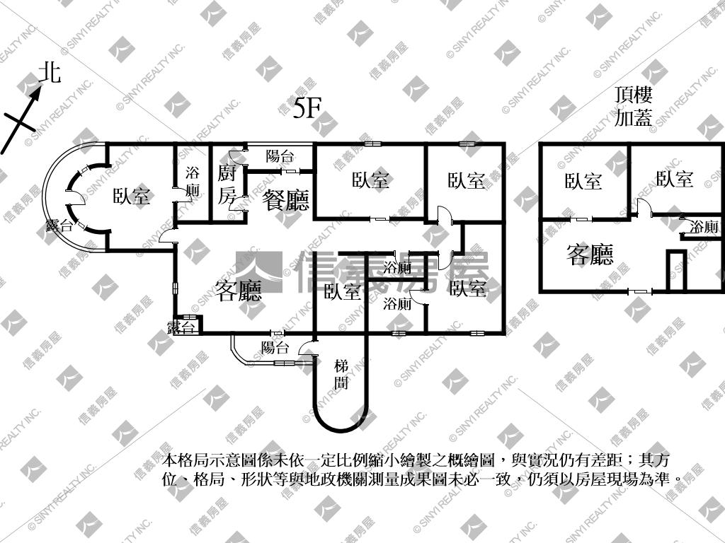 大直江山電梯宅房屋室內格局與周邊環境