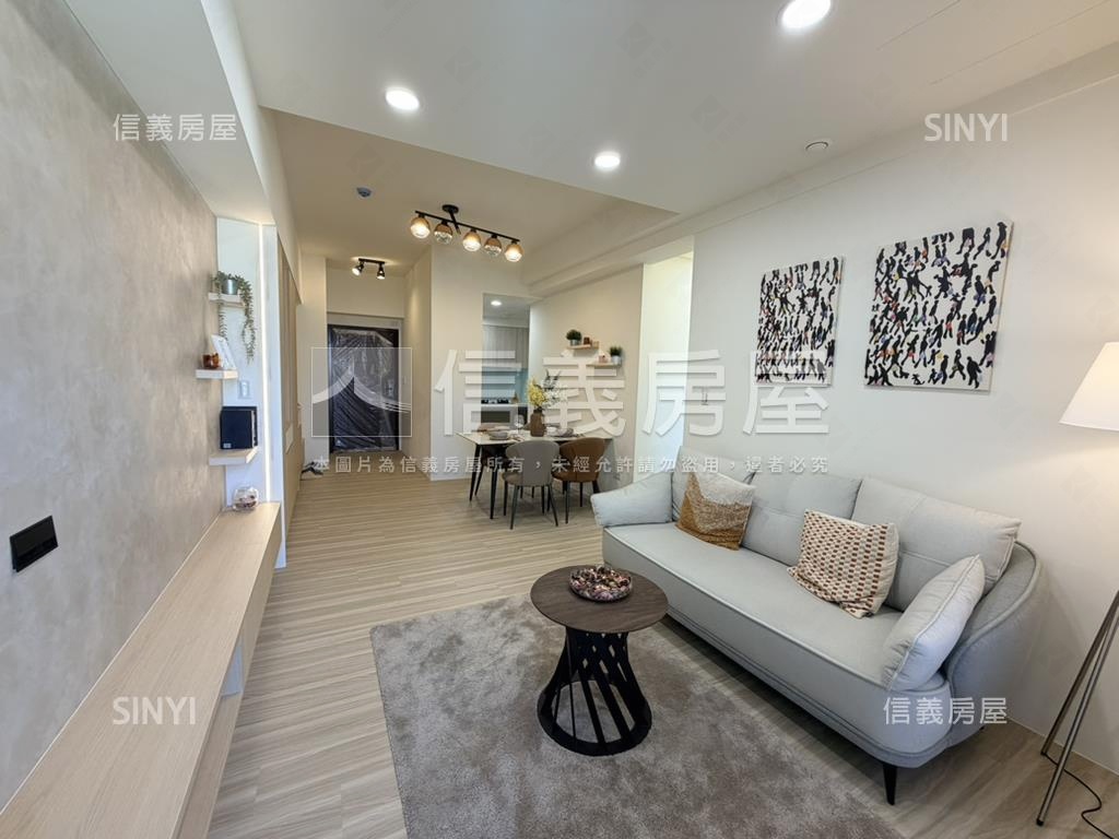 １２淳３房平車附裝潢傢俱房屋室內格局與周邊環境