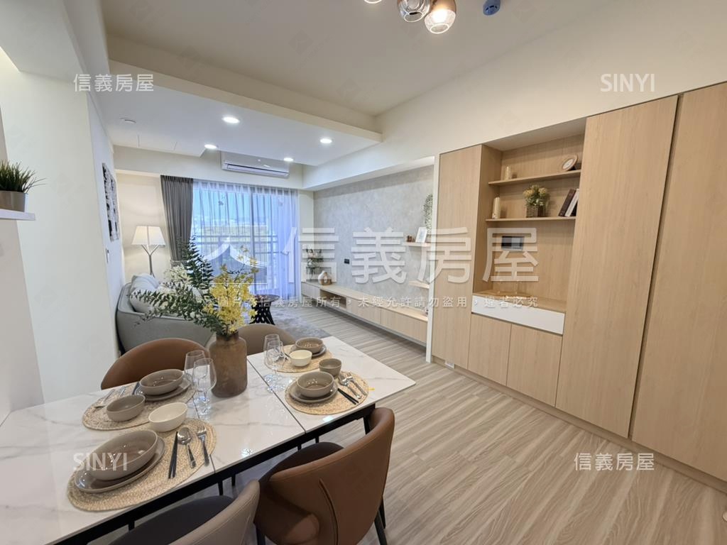 １２淳３房平車附裝潢傢俱房屋室內格局與周邊環境