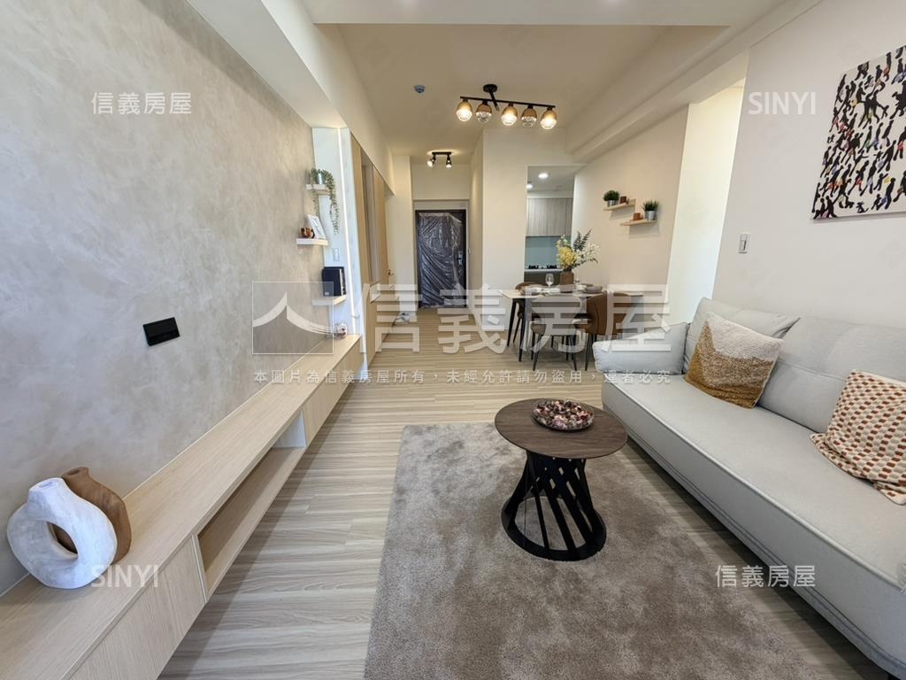 １２淳３房平車附裝潢傢俱房屋室內格局與周邊環境