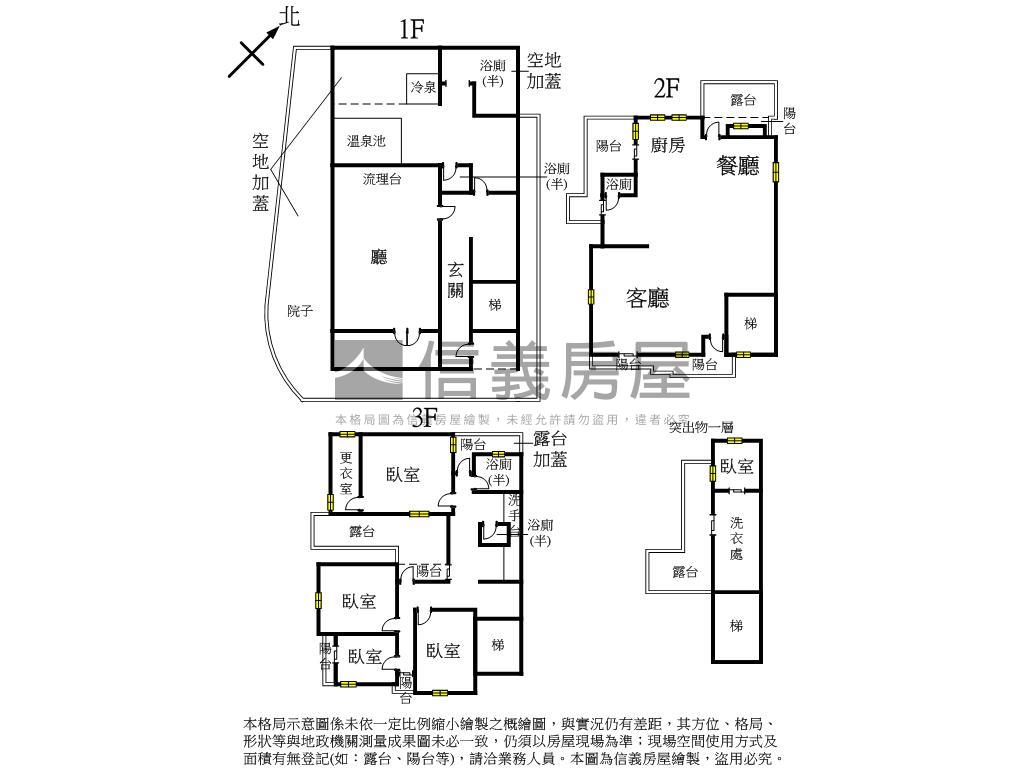 礁溪溫泉獨棟花園美墅房屋室內格局與周邊環境