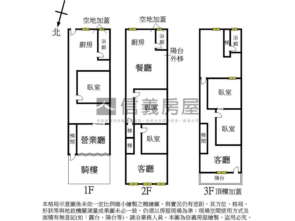 正馬路邊黃金透天房屋室內格局與周邊環境