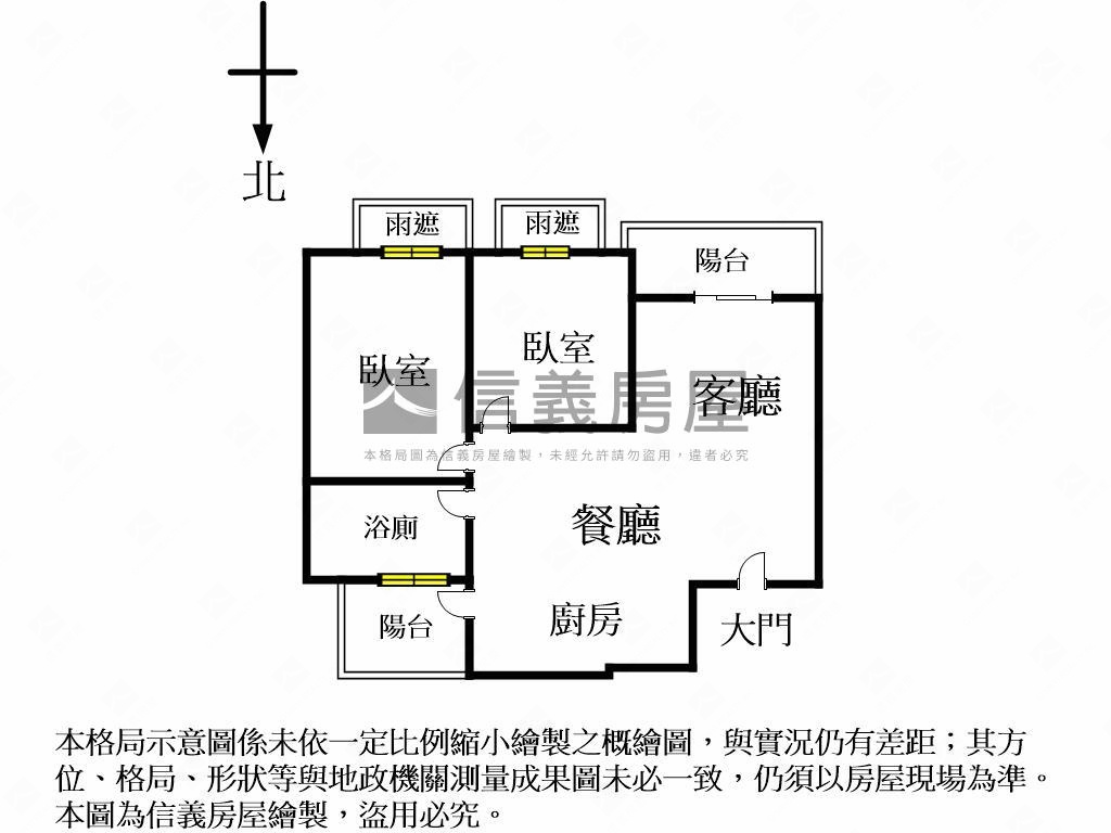 綠光ＣＩＴＹ視野兩房平車房屋室內格局與周邊環境