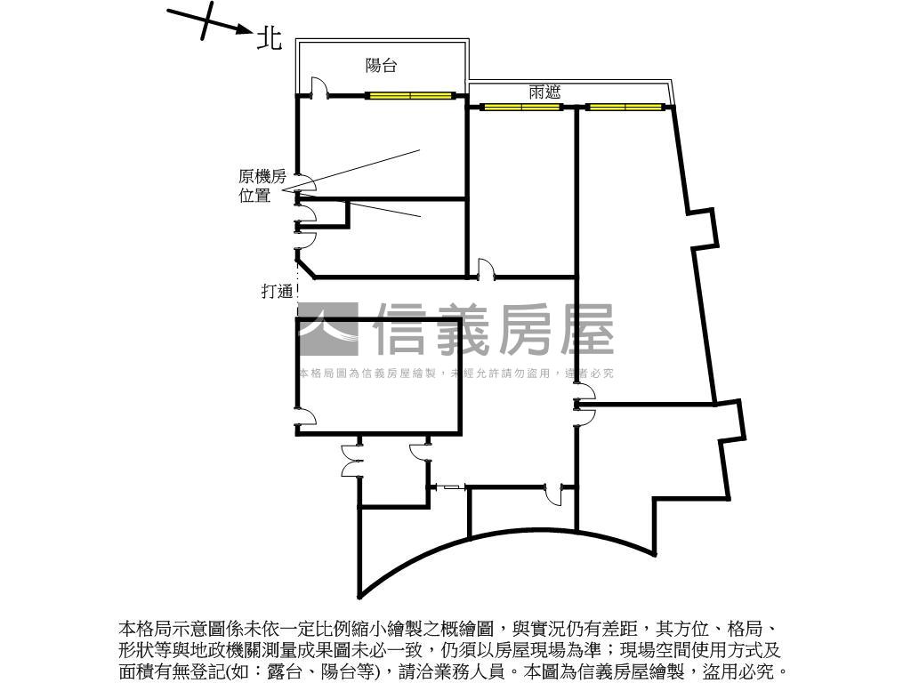蒙德里安Ｂ房屋室內格局與周邊環境