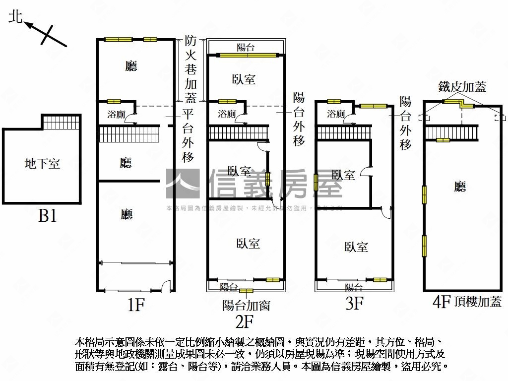 近美術館英才路大透天房屋室內格局與周邊環境