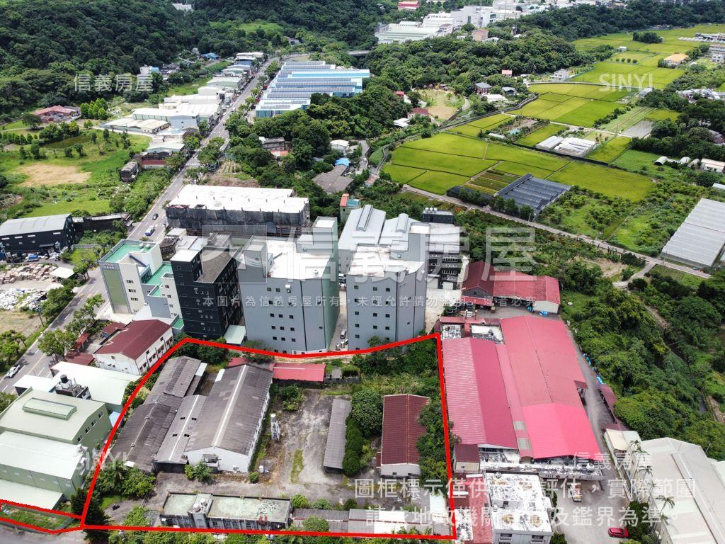 稀有大溪千坪乙工土地房屋室內格局與周邊環境