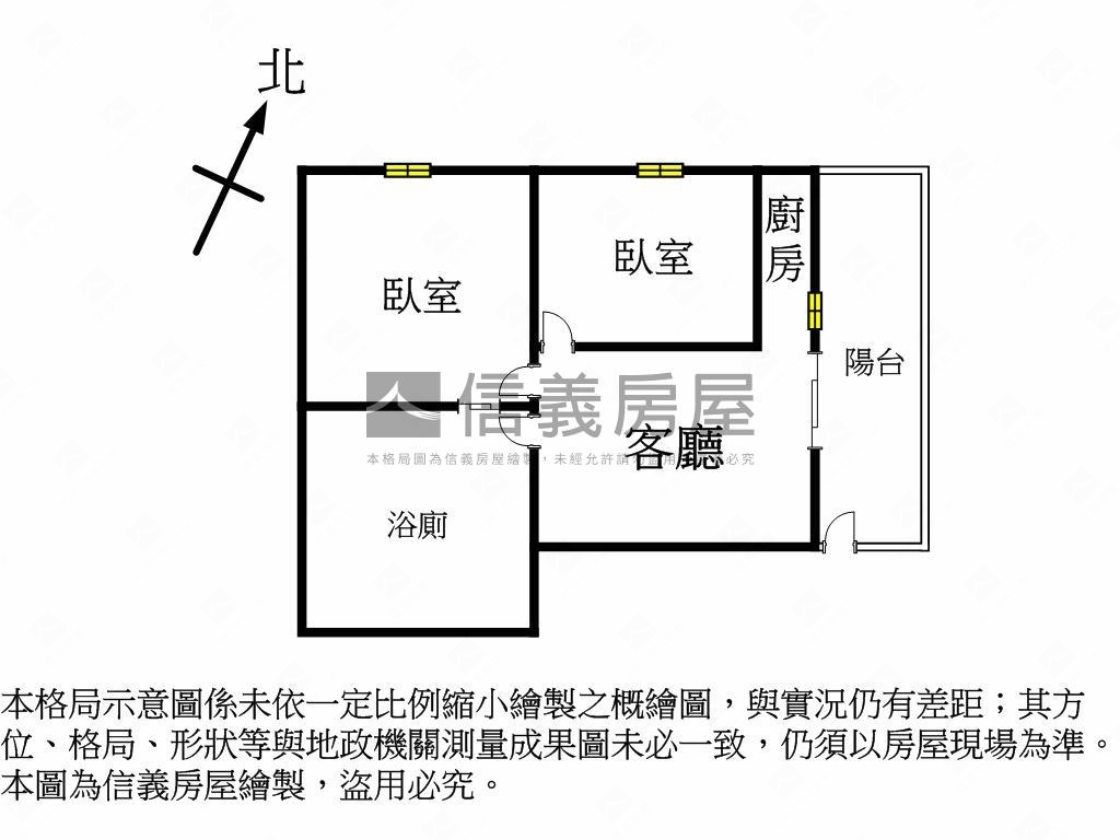 慾望城市捷運兩房房屋室內格局與周邊環境