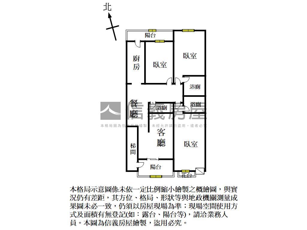 國泰九如名門廣場美三房房屋室內格局與周邊環境