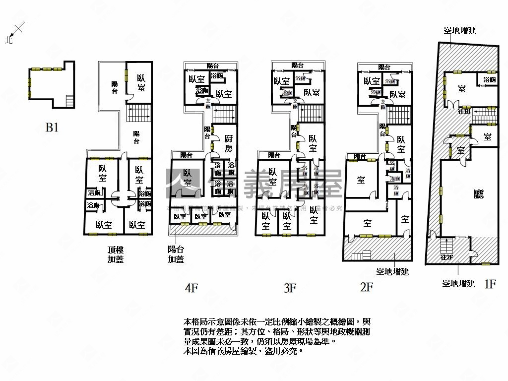 近成大面寬收租店面學舍房屋室內格局與周邊環境