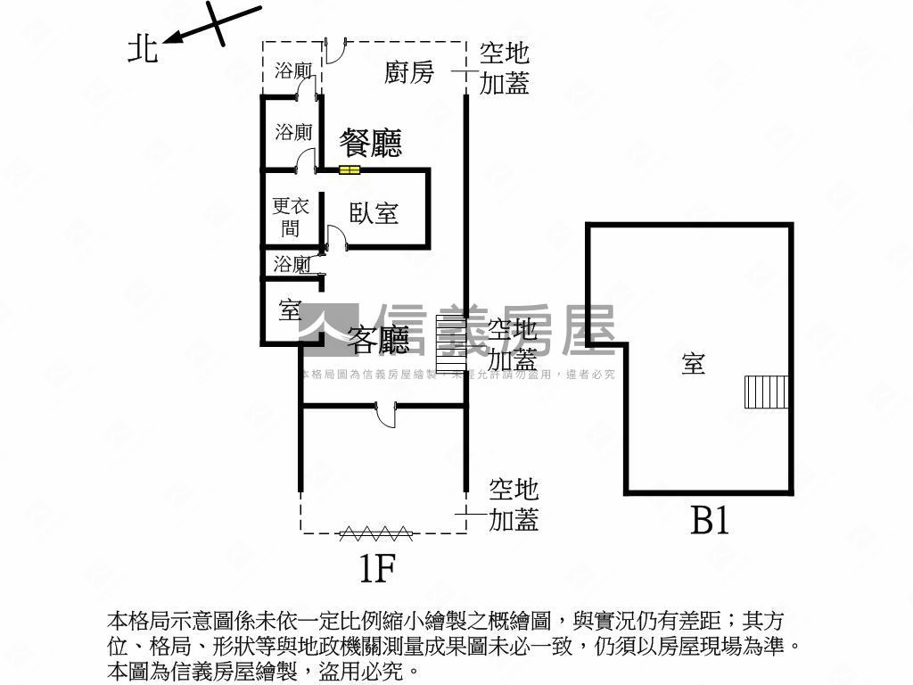 近親親戲院大空間一樓公寓房屋室內格局與周邊環境