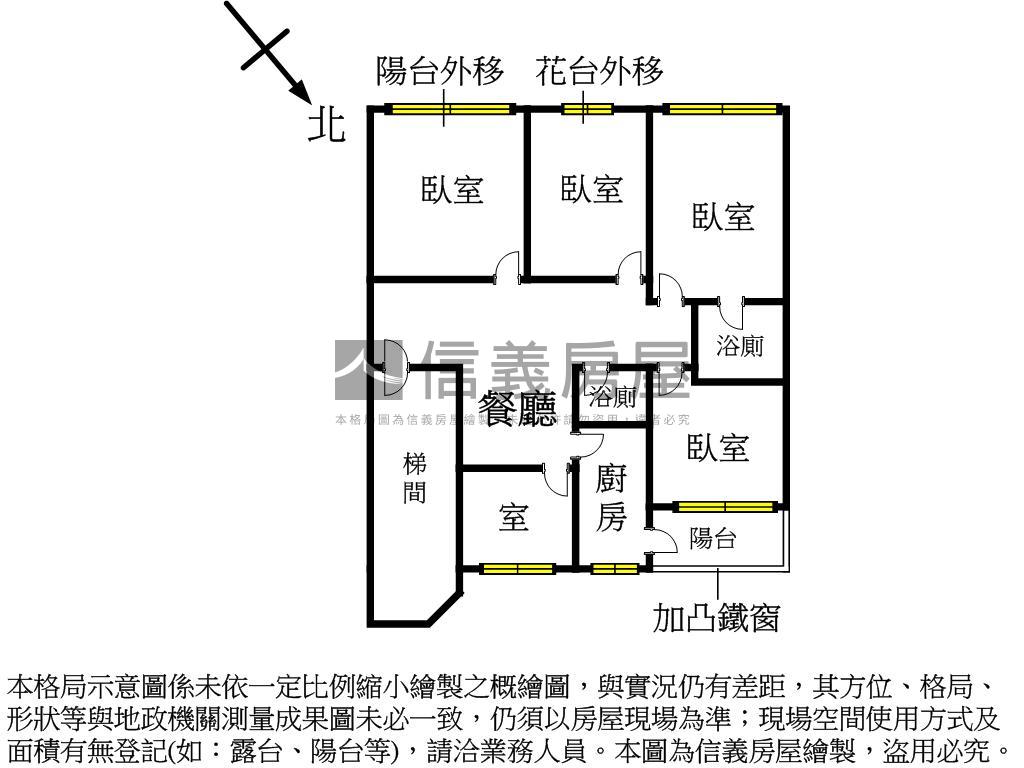 【高爾夫】捷運四房車位房屋室內格局與周邊環境