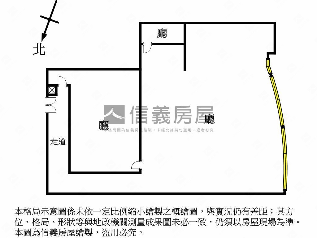 正臺灣大道高樓視野商辦房屋室內格局與周邊環境