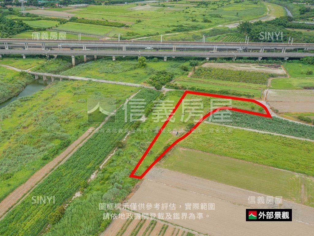 近高鐵有臨路農地房屋室內格局與周邊環境