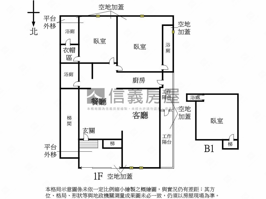 台大龍門附小精美一樓房屋室內格局與周邊環境