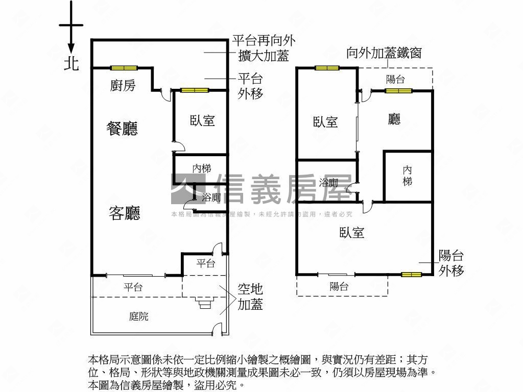 裕合街頂天立地透天房屋室內格局與周邊環境