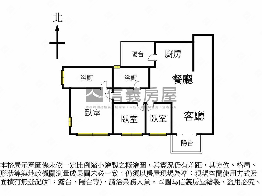 國泰Ｍｅｇａ＋三房朝南戶房屋室內格局與周邊環境