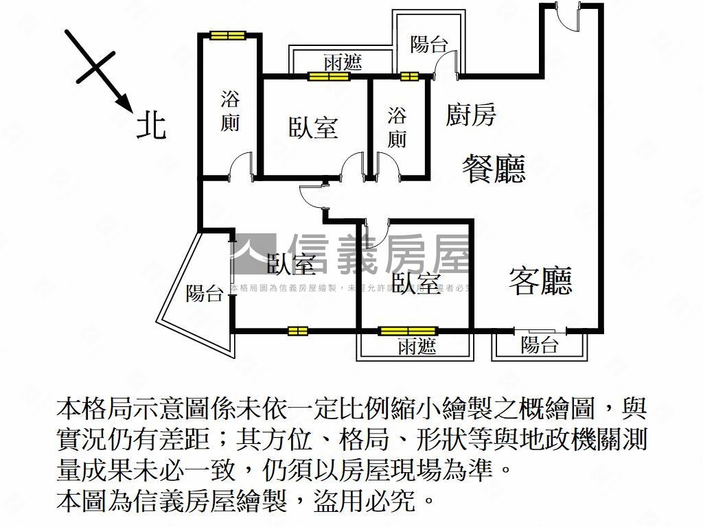近高鐵生醫視野美三房房屋室內格局與周邊環境