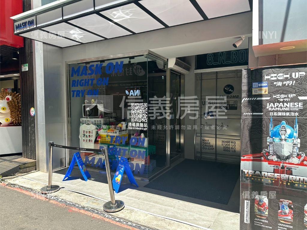 西門商四透天店面房屋室內格局與周邊環境