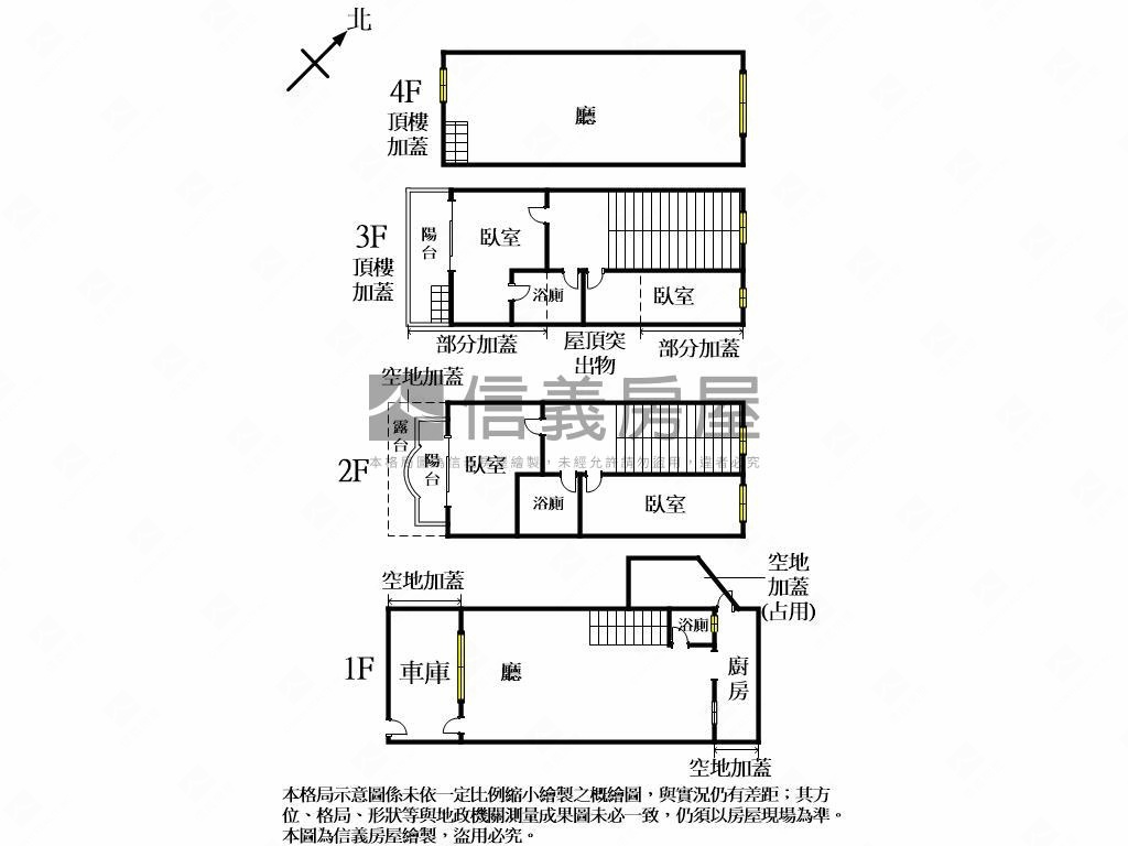 水湳。全新裝修邊間美透天房屋室內格局與周邊環境