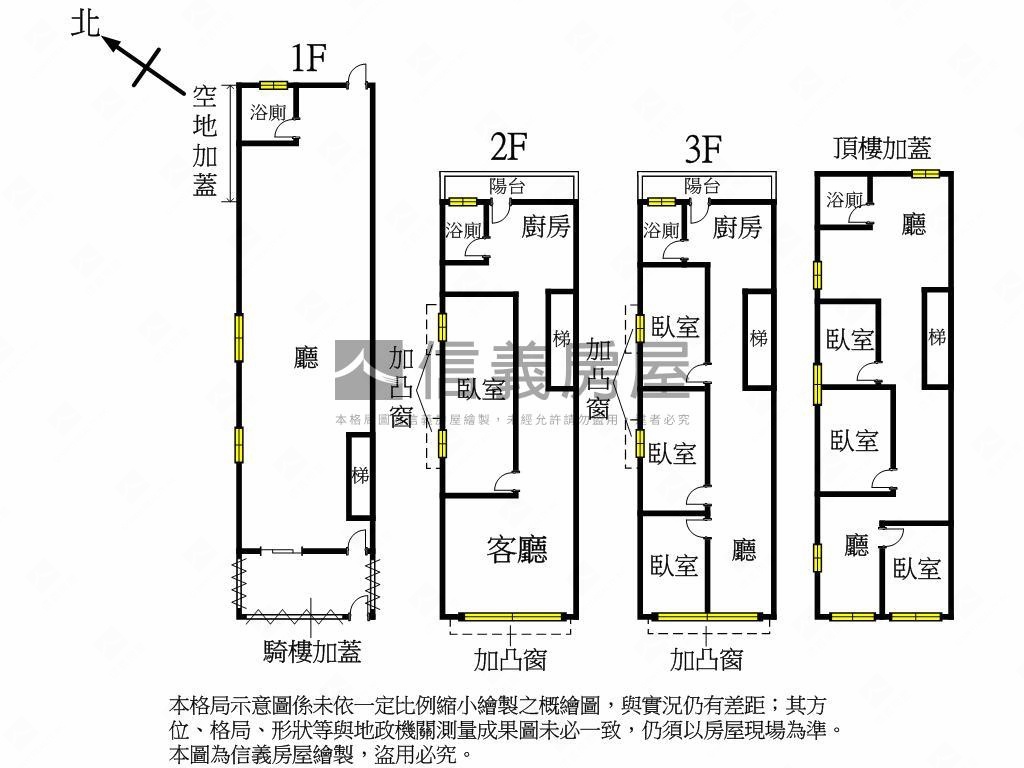 滿平透天。桃李滿門房屋室內格局與周邊環境