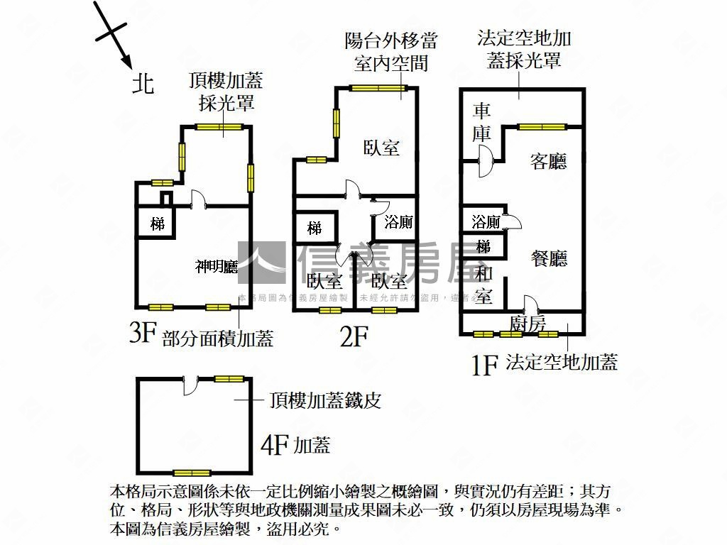安康社區田字車庫美墅房屋室內格局與周邊環境
