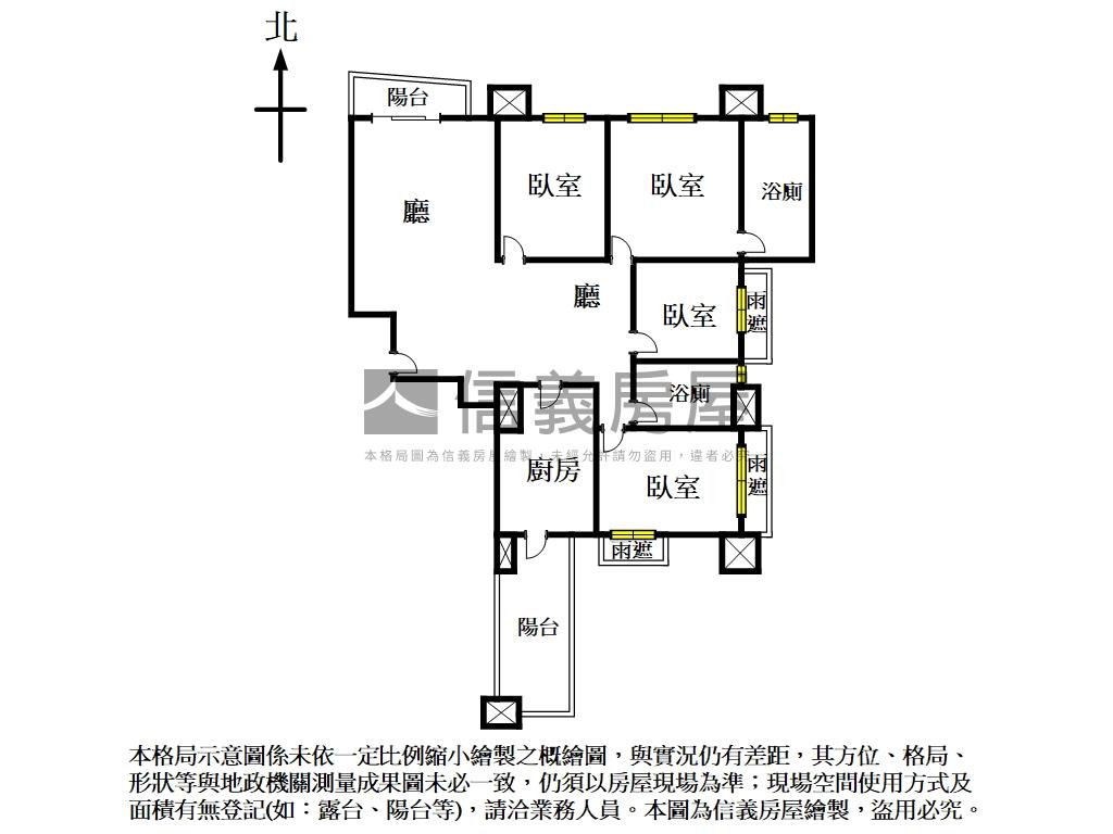 【副都心】冠德天御四房房屋室內格局與周邊環境