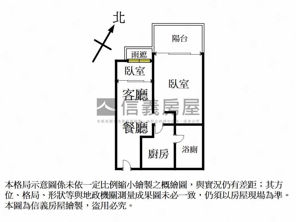 雙捷運精緻兩房平車美宅房屋室內格局與周邊環境