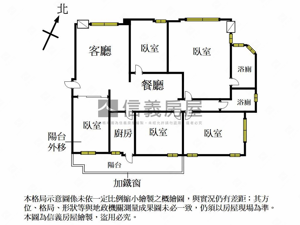 忠孝公園華樹鄉墅五房平車房屋室內格局與周邊環境