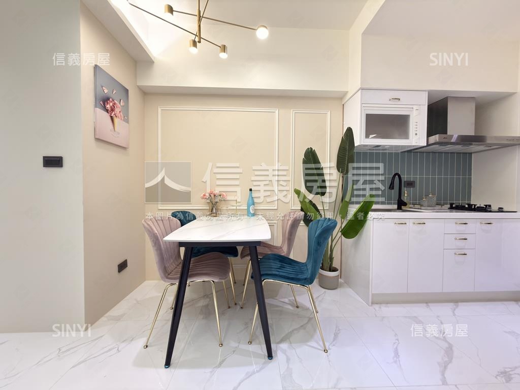 近捷運明亮美裝潢精品二房房屋室內格局與周邊環境