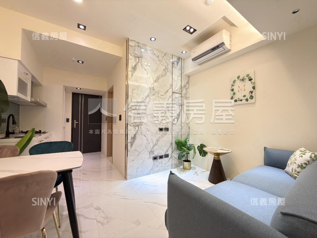 近捷運明亮美裝潢精品二房房屋室內格局與周邊環境