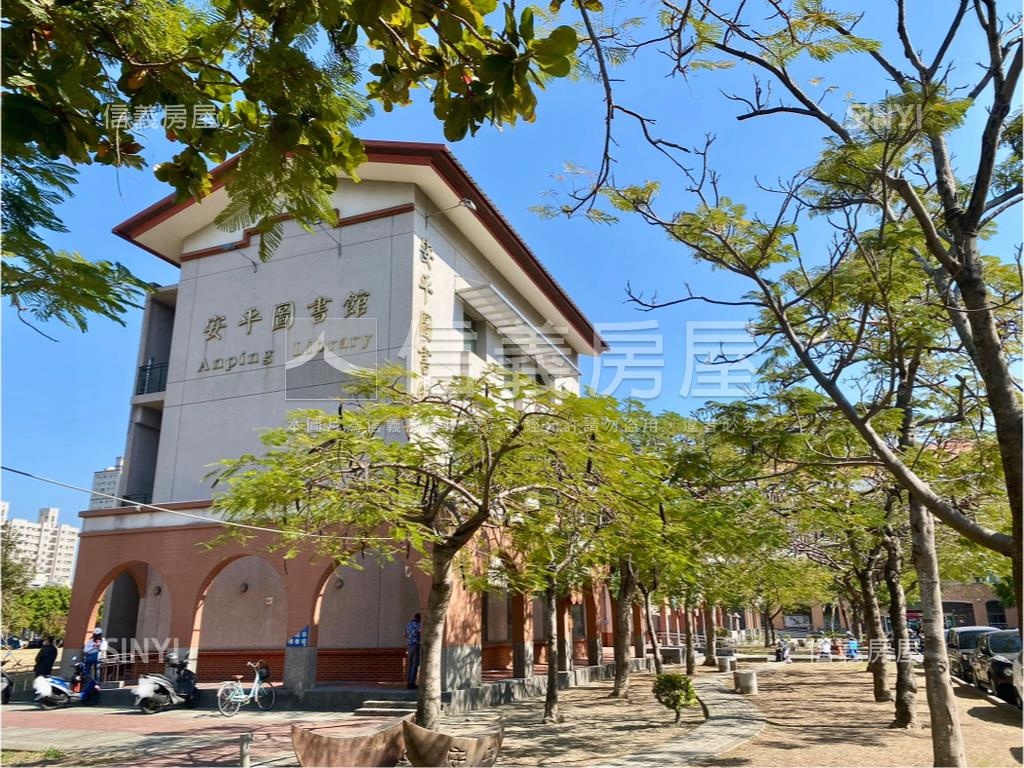 式澳建設近安平圖書館店住房屋室內格局與周邊環境