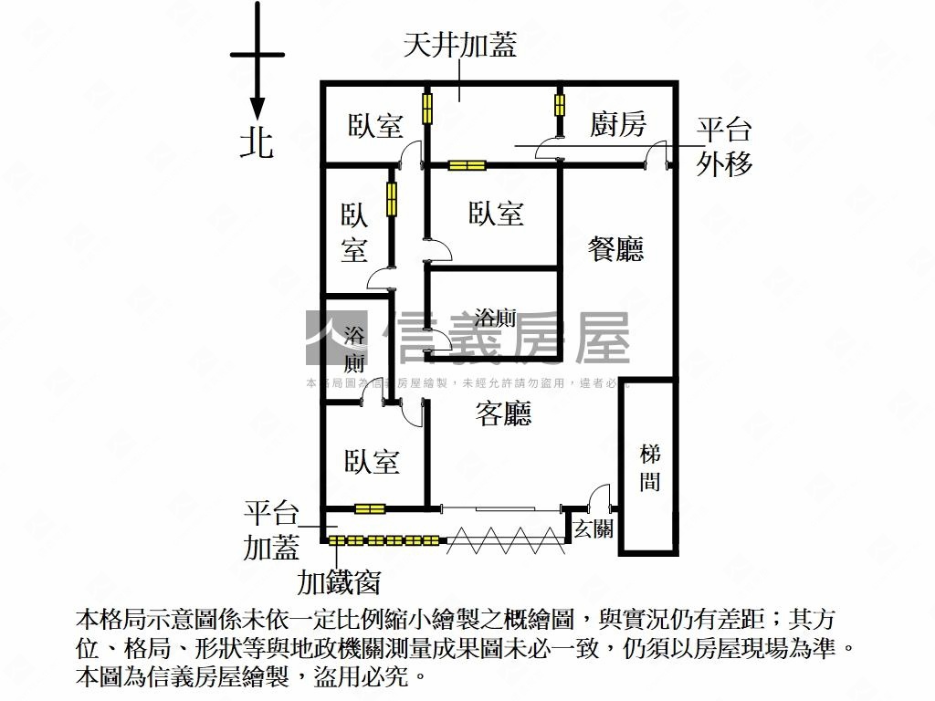 吉慶里公寓一樓房屋室內格局與周邊環境