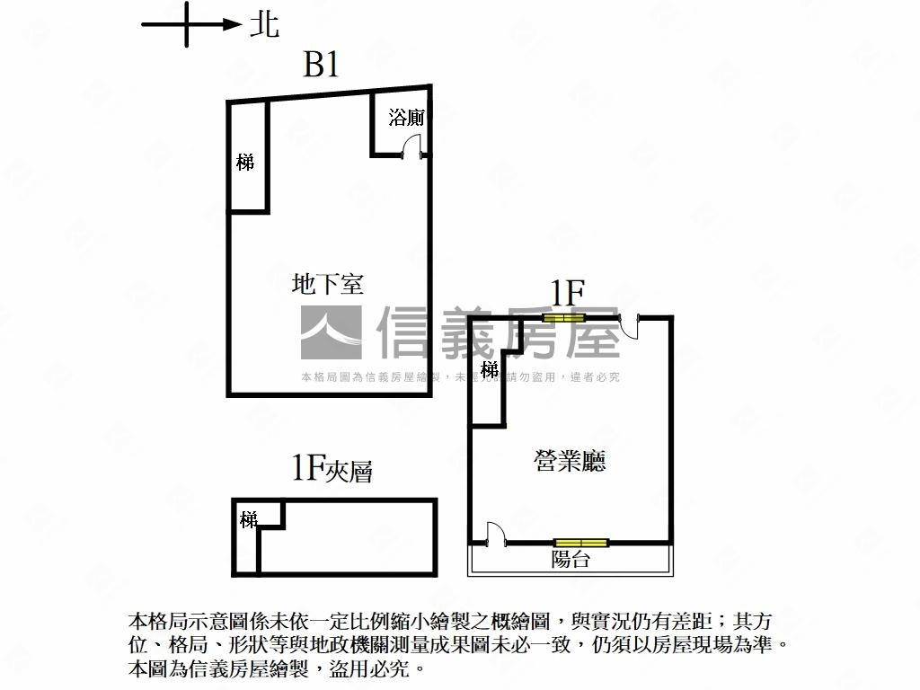 中山北路面寬挑高店面房屋室內格局與周邊環境