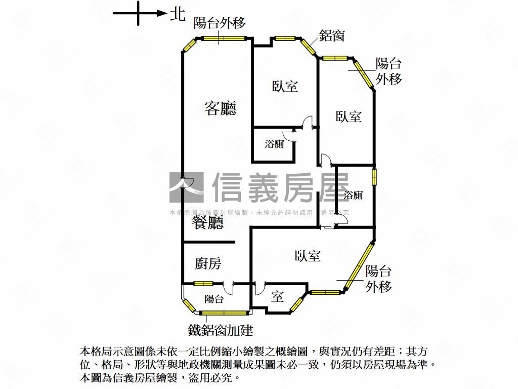近捷運大三房加平面車位房屋室內格局與周邊環境