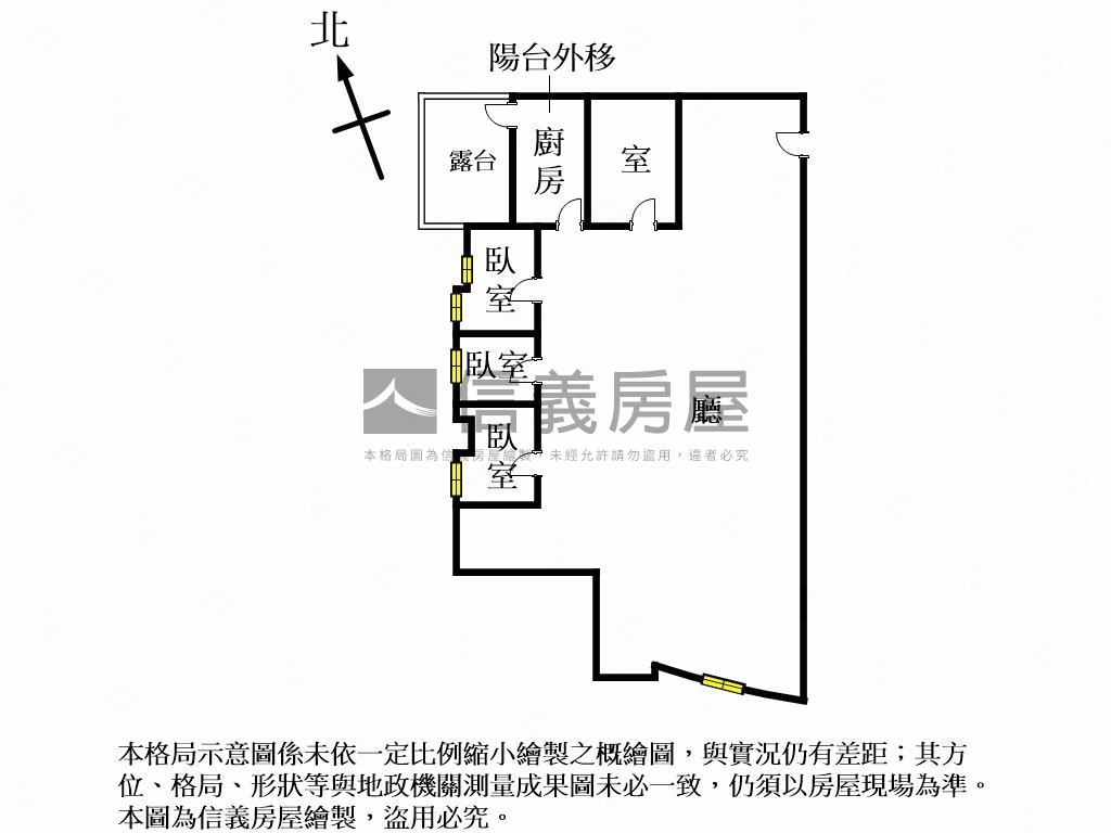 未來捷運藍線商辦１５樓Ｂ房屋室內格局與周邊環境